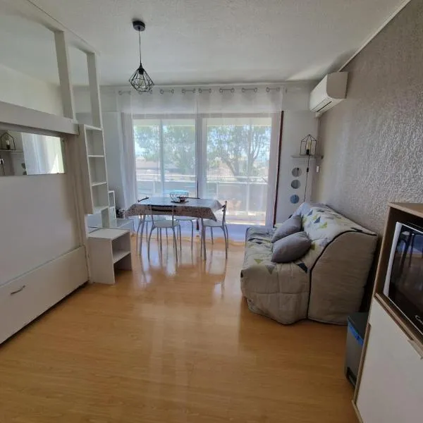 Studio cabine Canet Plage Parking, hotel in Canet-en-Roussillon