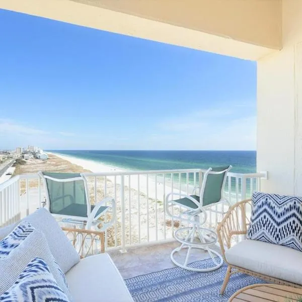 Ocean Front Penthouse Suite Panoramic Views of Gulf,Pensacola Beach,Pier, & Bay、ペンサコーラ・ビーチのホテル