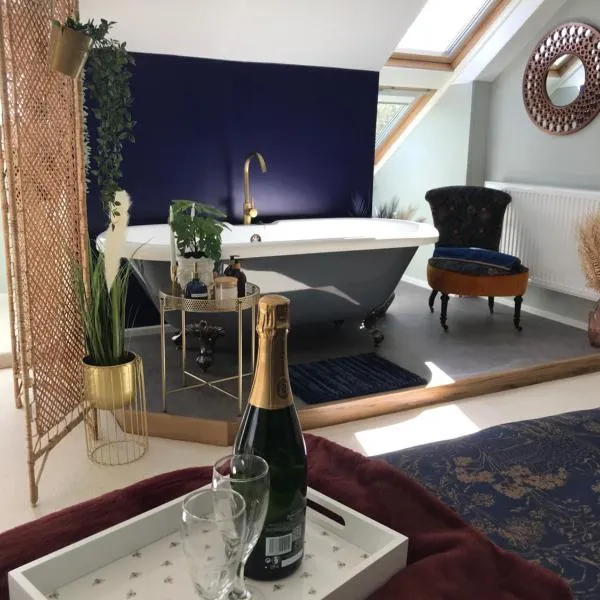 Willow Barn luxury countryside accommodation in Bury St Edmunds, hotel in Bury Saint Edmunds