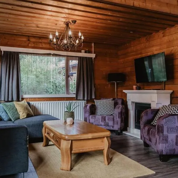 Cosy and Romantic forest house met infrarood sauna op de Veluwe, Hotel in Putten