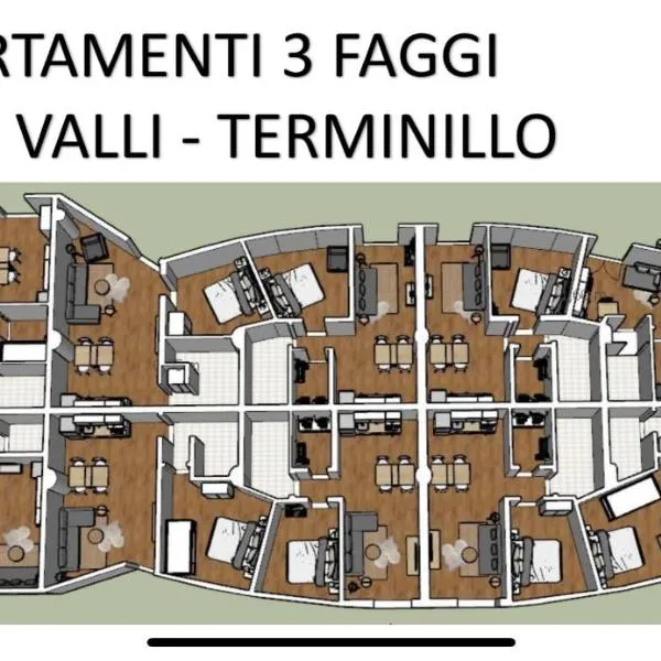 TERMINILLO - I Fiori del Terminillo - Tre Faggi, hôtel à Terminillo