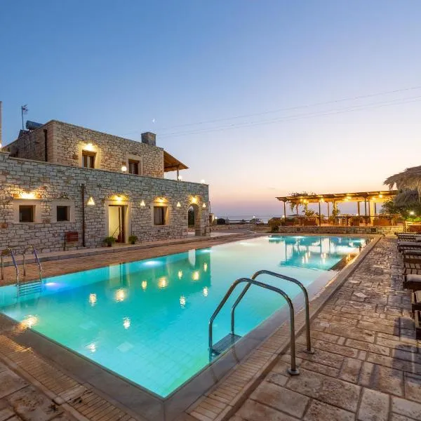 Avgerinos Village, hotel v destinaci Agiassos