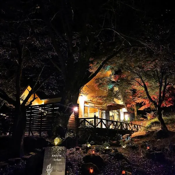 星空に包まれる 森の隠れ家　Amrita Lodge ~stay & retreat~, Hotel in Kobayashi