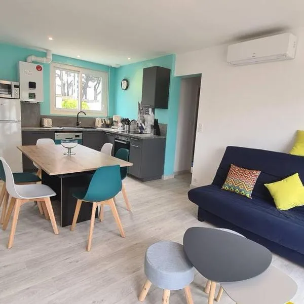 Maison 50 m de la plage Valentin, hotel in Batz-sur-Mer
