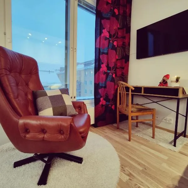 Ydinkeskustassa, uusi yksiö+ autohallipaikka, khách sạn ở Tampere