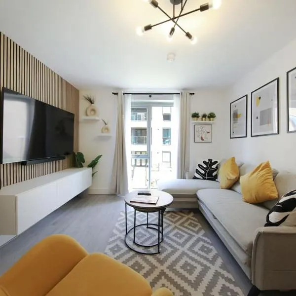 Stylish Well-Furnished Haven.、South Ockendonのホテル