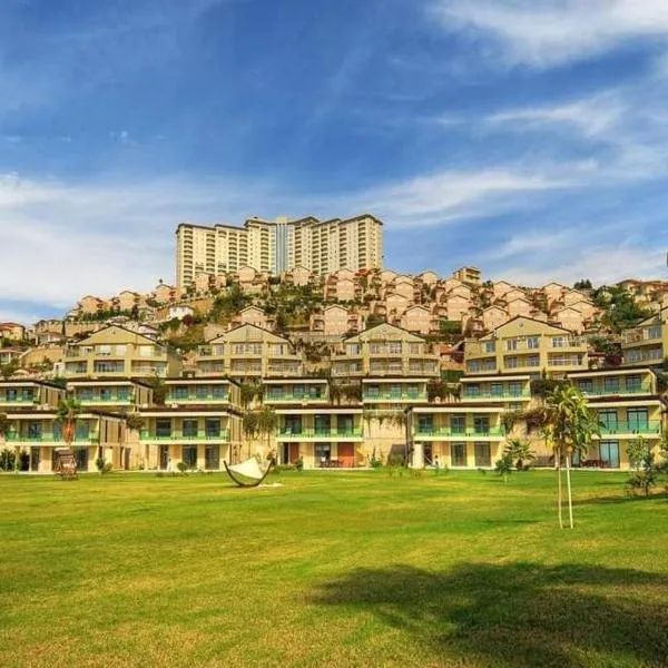 Alanya gold city hotel main building 3 bedroom apartment, hotel Alanyában