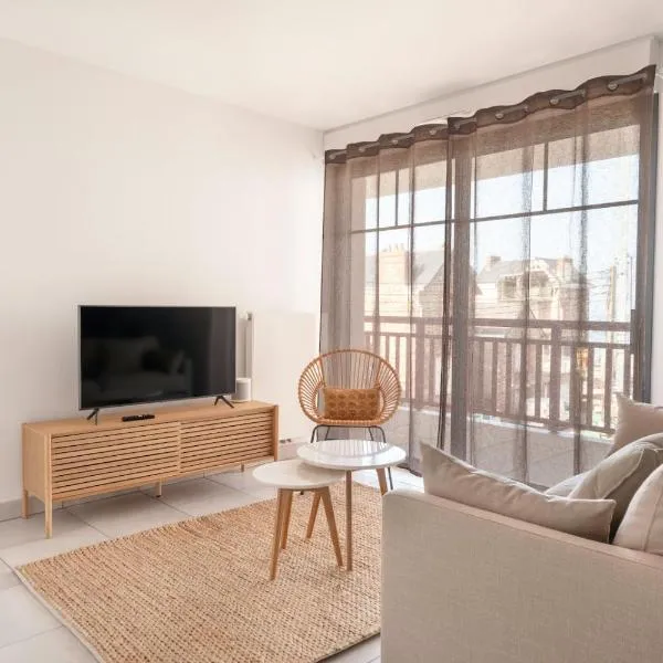 Bel appartement pour 6, vue mer, 50m plage, viešbutis mieste Pléneuf-Val-André