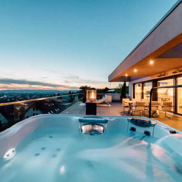 Traumblick trifft Luxus!, hotel v destinaci Weitersburg