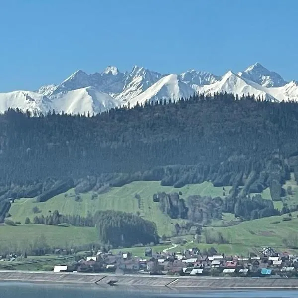 CHATA MANIOWY Wyspa Ciszy nieopodal Czorsztyna, Maniowy i Kluszkowce nad Zalewem Czorsztynskim, hotel in Maniowy