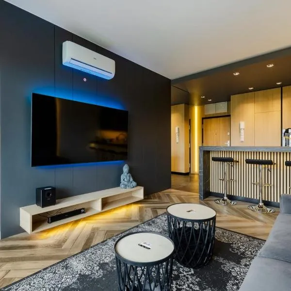 LupoApartments Premium z Klimatyzacją, Wanną w Sypialni Manufaktura Parking Dostęp na Kod, hôtel à Łódź