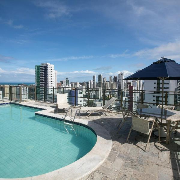 Flat Quarto e Sala, 400 metros da Praia de Boa Viagem, com Piscina, Wi-Fi 220Mbps - Foto 5