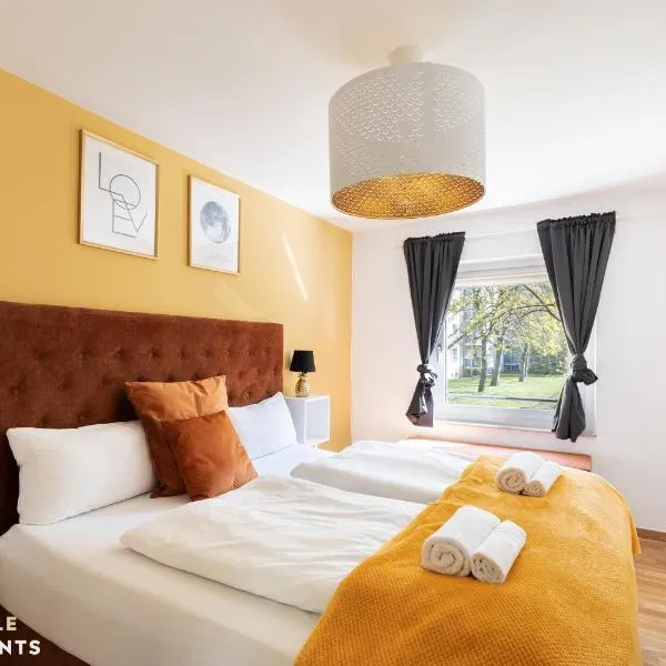 PINEAPPLE APARTMENTS - Zwinger VII - 78qm - 1x free parking, хотел в Дрезден