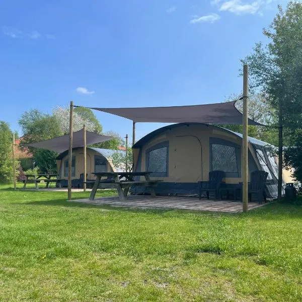 Ingerichte De Waard tent - 5 personen, hotel v destinaci Beilen