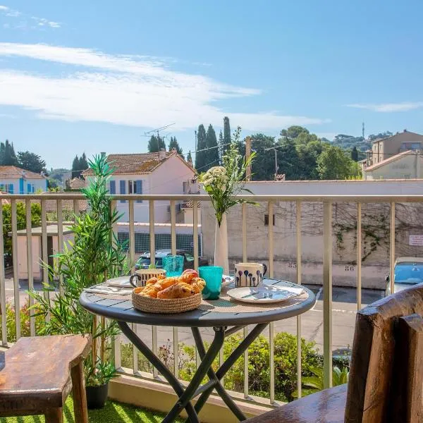 Studio Golfe de Saint Tropez, hôtel à Cavalaire-sur-Mer