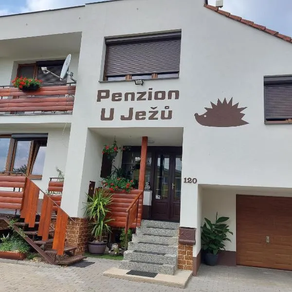 Penzion U Ježů - Ubytování: Pasohlávky şehrinde bir otel