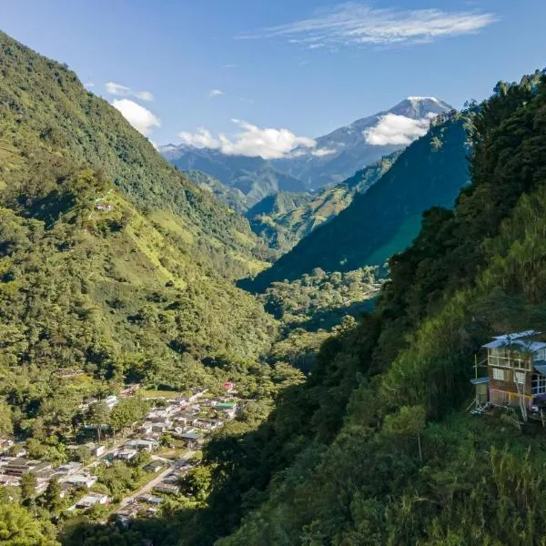 Cabaña Eco amigable en medio de la montaña., hotel em Villa Restrepo