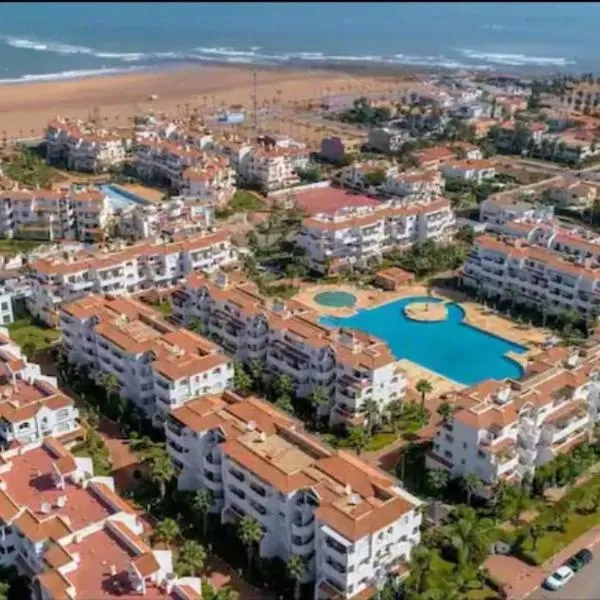 Bel appartement estival 2 chambres à Garden beach, hotel em Dar Mohammed Ould Haj Jilali