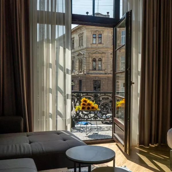 Gruner Hotel, hotell i Lviv