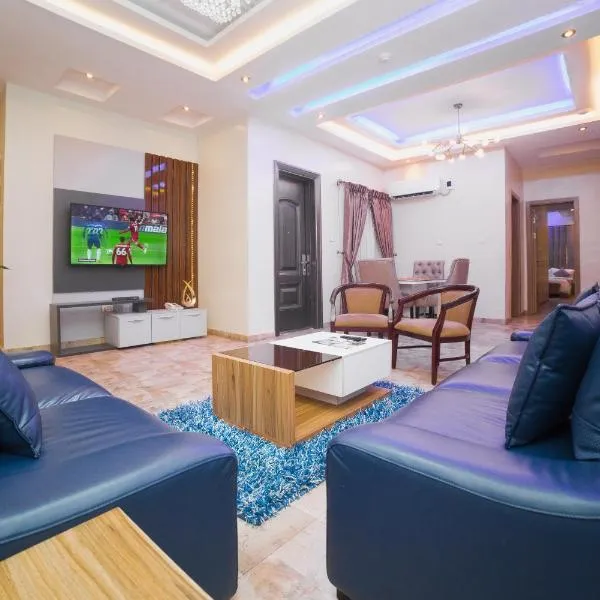 God's Touch Apartments Signature, hotell sihtkohas Lagos