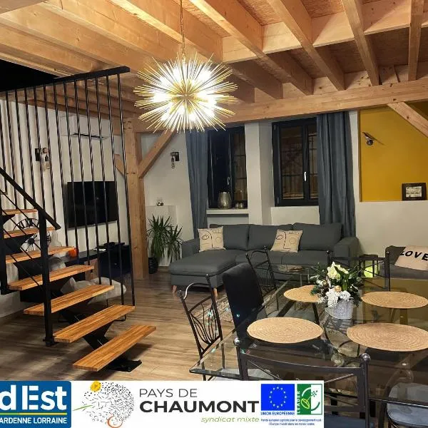 Gîte l'Eden à l'Est, hotel v destinaci Colombey-les-deux-Églises