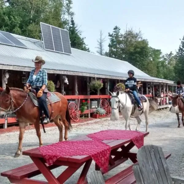 K!cking Mule Guest Ranch, hotel v destinaci Tehkummah