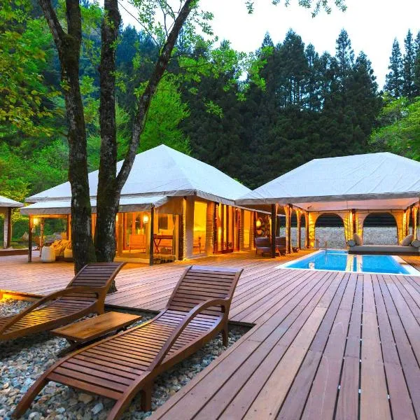 KEIKOKU GLAMPING TENT, hotel v destinaci Hinohara