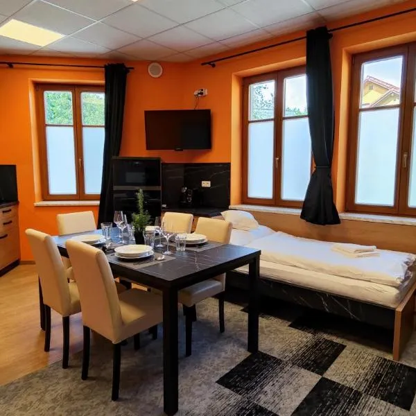 Apartmány Dačice, hôtel à Dačice