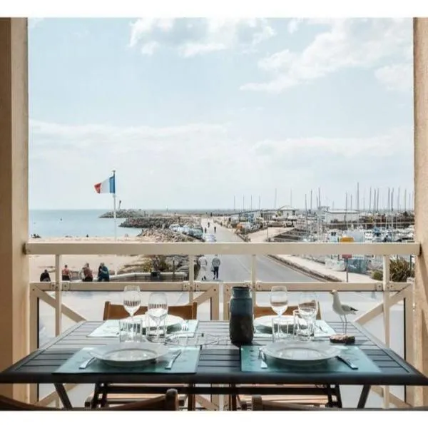 Appartement vue mer & port à La Turballe, hotel v destinaci La Turballe