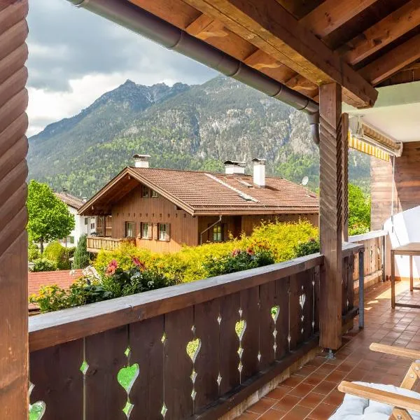 Alpblick Apartment Alpspitze, hotel en Garmisch-Partenkirchen