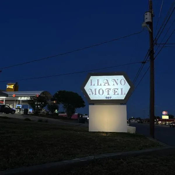 Llano Motel、Llanoのホテル