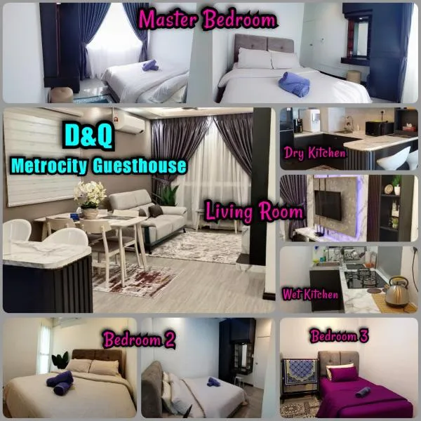 D&Q METROCITY GUESTHOUSE, hotel a Kuching