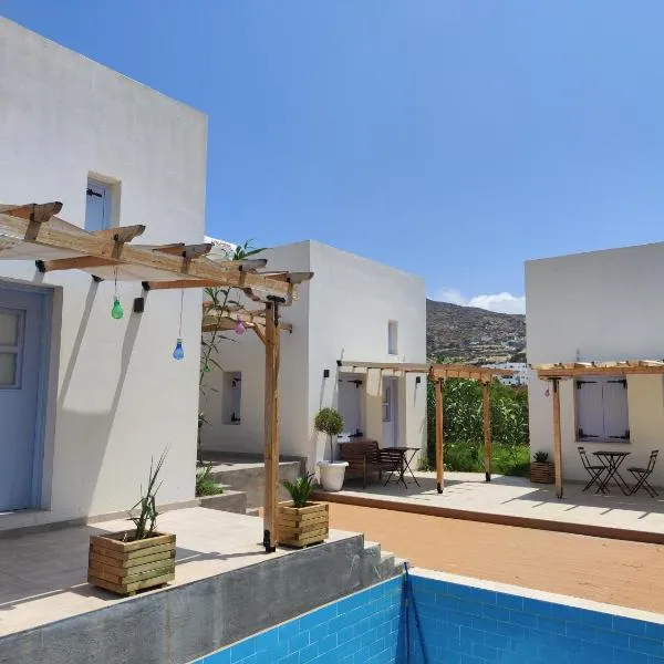 Ios Endless Blue Luxury Bungalows, hotel v destinaci Ios