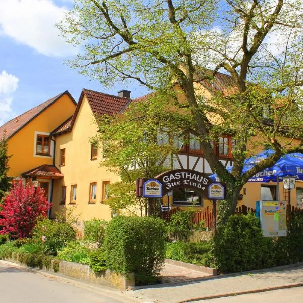 Gasthaus zur Linde, hotel i Rothenburg ob der Tauber