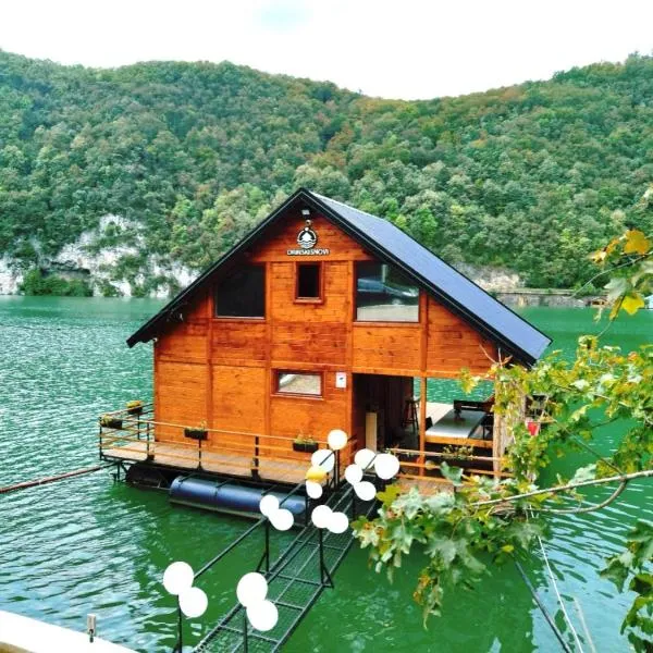 kucica na vodi drinski snovi, hotel in Mali Zvornik