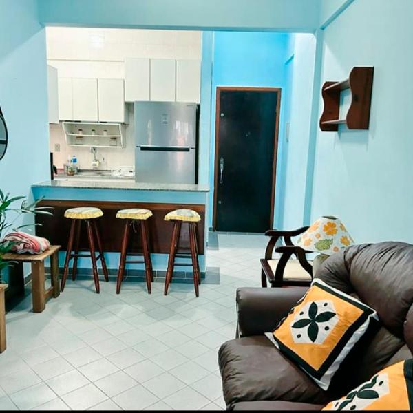 Ap beira-mar com wi-fi e garagem - Foto 4