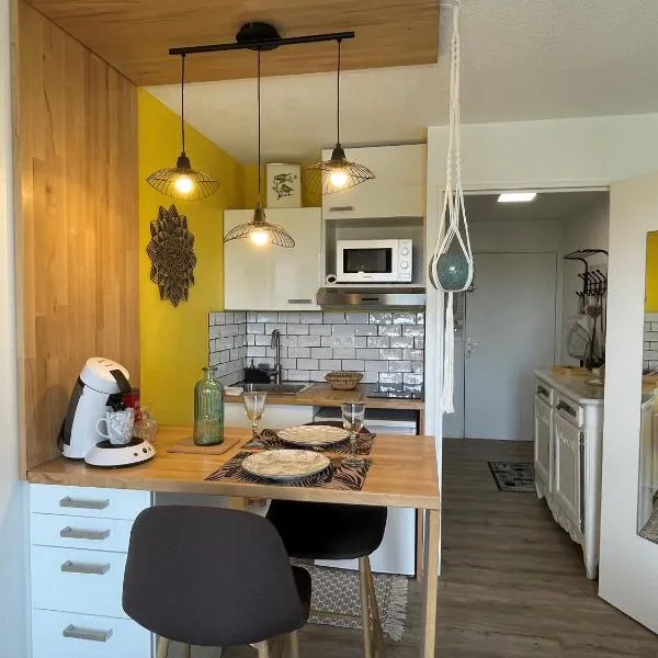 Studio avec balcon à 50 m de la corniche vendéenne – hotel w mieście Saint-Hilaire-de-Riez
