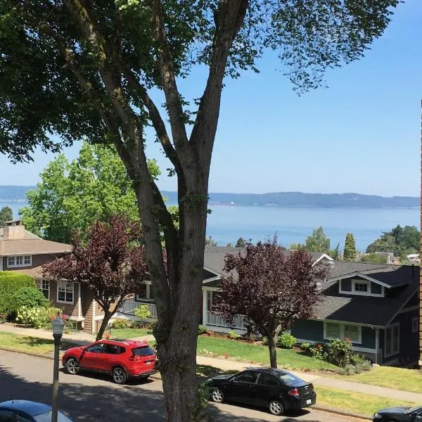 Pacific View, Best Area, 2 Baths, 2 Bedrooms, WD, Jacuzzi Bath, New Carpet, Balcony, View, 925sf, hotel in Tacoma