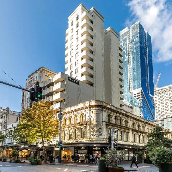 Quest on Queen Serviced Apartments, hótel í Auckland