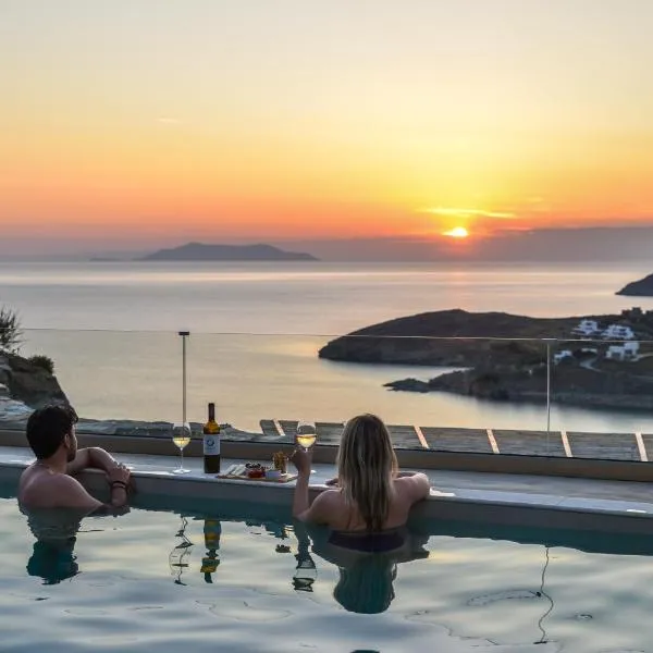 KaYa Tinos Luxury Villa - Aeolus, hotel a Agios Romanos