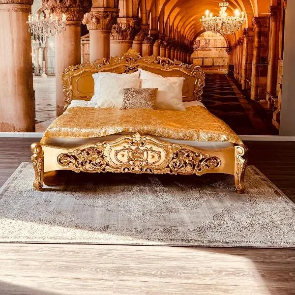 Ferienwohnung Honeymoon Deluxe Wellness mit Sauna auf Schloss Falkenhorst, hotel v destinaci Kleinblittersdorf