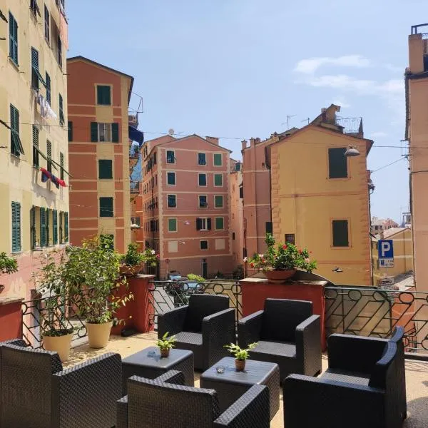 Albergo Augusta B&B, hotell i Camogli