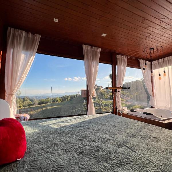 Cabanas Românticas em meio a Natureza - Anitápolis/SC - CB05 - Foto 2