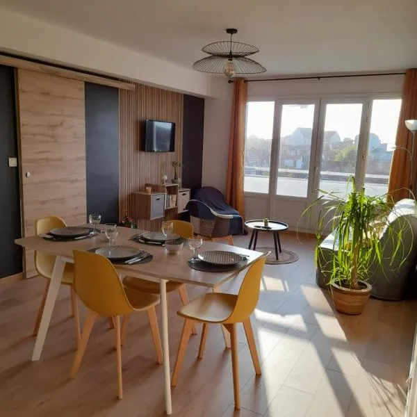 Leffrinckoucke에 위치한 호텔 Appartement refait à neuf