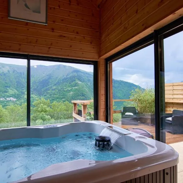 chalet la traverse、アルモンのホテル