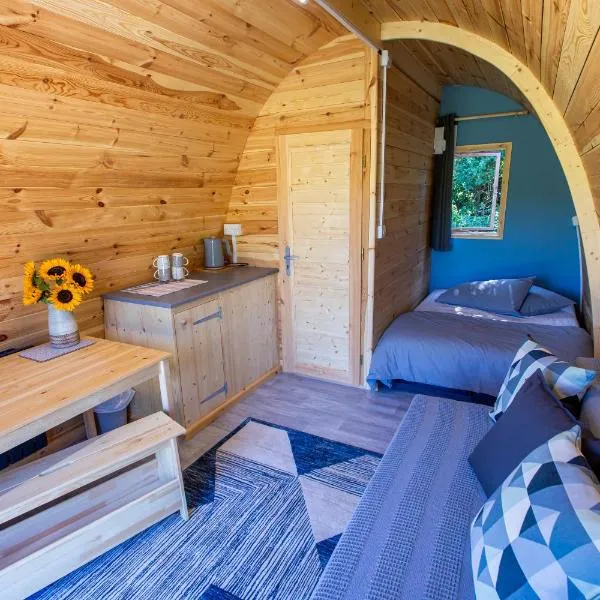 The Woolpack Glamping, hotel v destinaci Yalding
