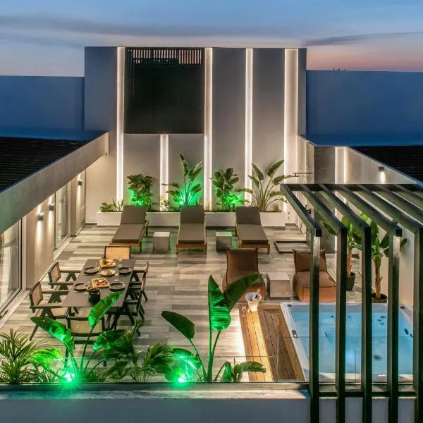 Maison Aqua Suite with Private mini pool jacuzzi, hotel in Hersonissos