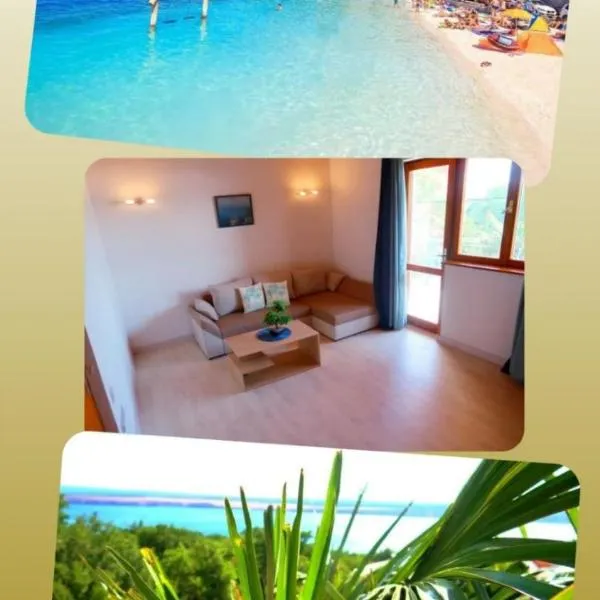 Apartments Sunset Jadranovo、ヤドラノボのホテル