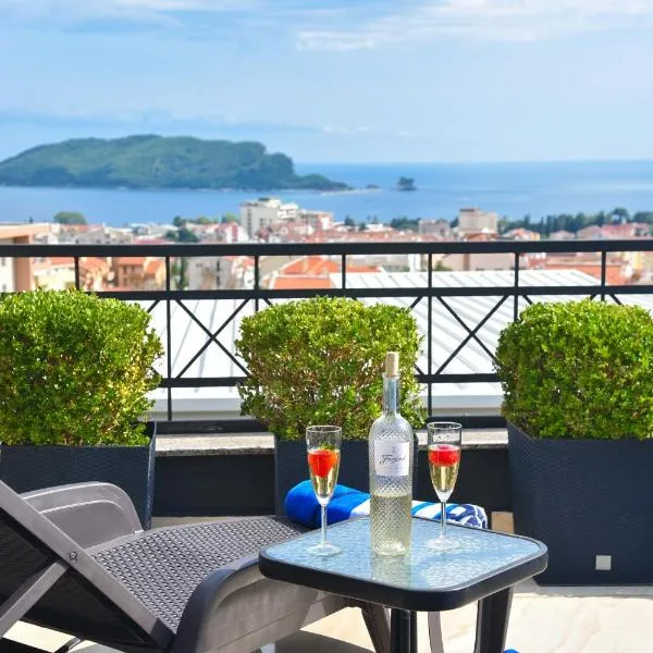 Misisuone Apartments Budva, hotel a Budua