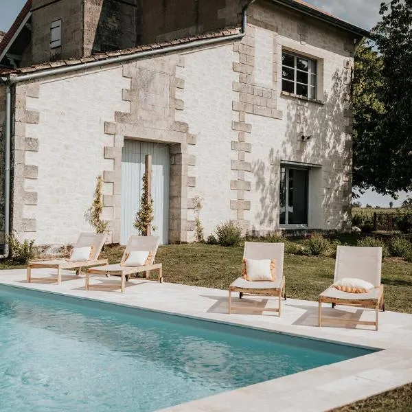 Château La Grande Clotte, hotell i Lussac